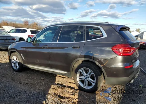 2020 BMW X3 xDrive30I z USA, uszkodzony, nr VIN 5UXTY5C07L9B80514